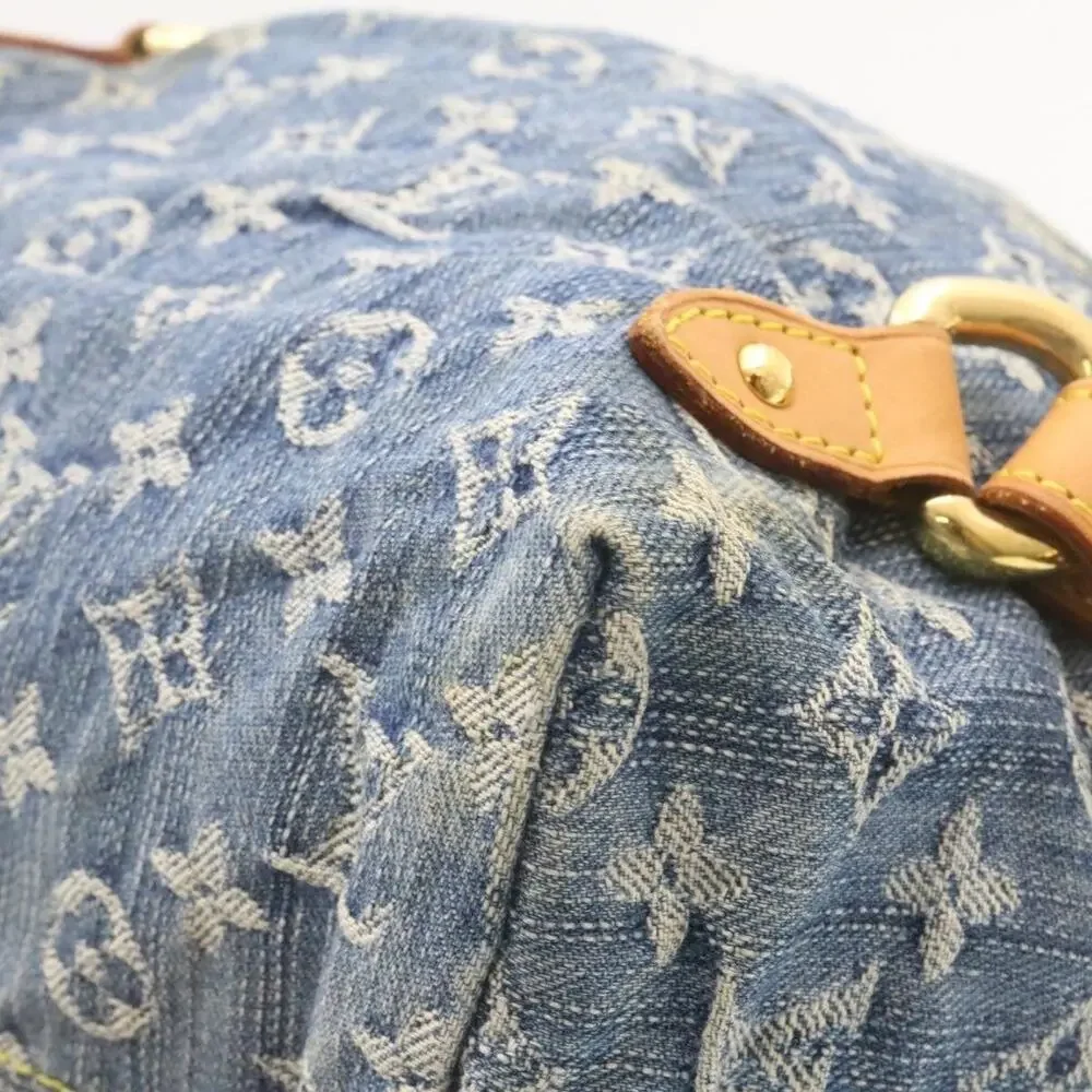 Louis Vuitton Monogram Denim Sac A Dos GM Backpack Blue